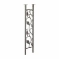 Special Lite Floral Mailbox Post, Swedish Silver 450-SW